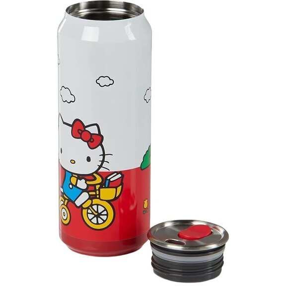 Hello Kitty Igloo Retro Stainless Steel Tumbler Can - Picture 2 of 9